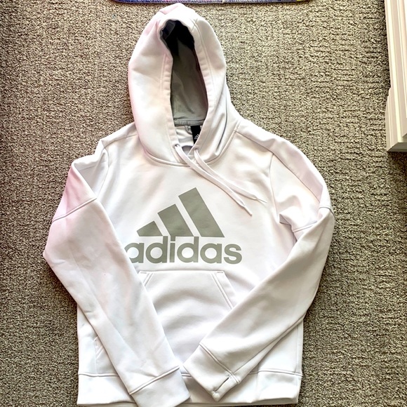Adidas white hoodie - Picture 1 of 1